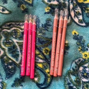 e.l.f. Retro Paradise Lip Liners: 3 pink & 3 neutral